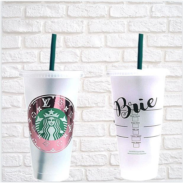 Resilience Clothing Co, Other, Holographic Louis Vuitton Starbucks Cup