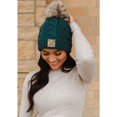 Upcycled Lv Leopard Collection Beanie – Anagails