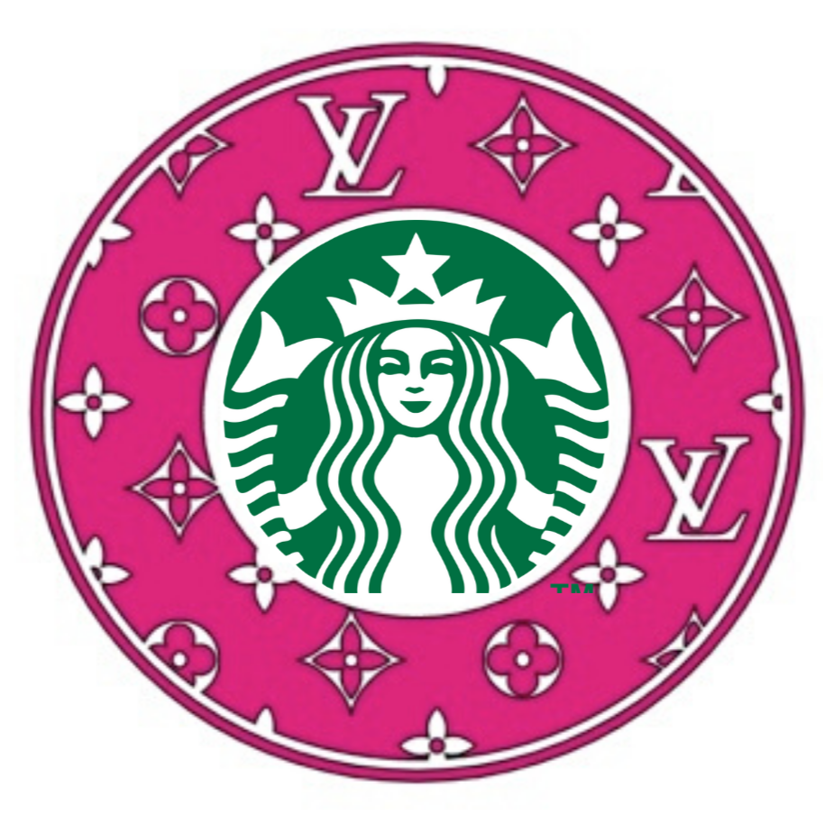 Resilience Clothing Co, Other, Holographic Louis Vuitton Starbucks Cup